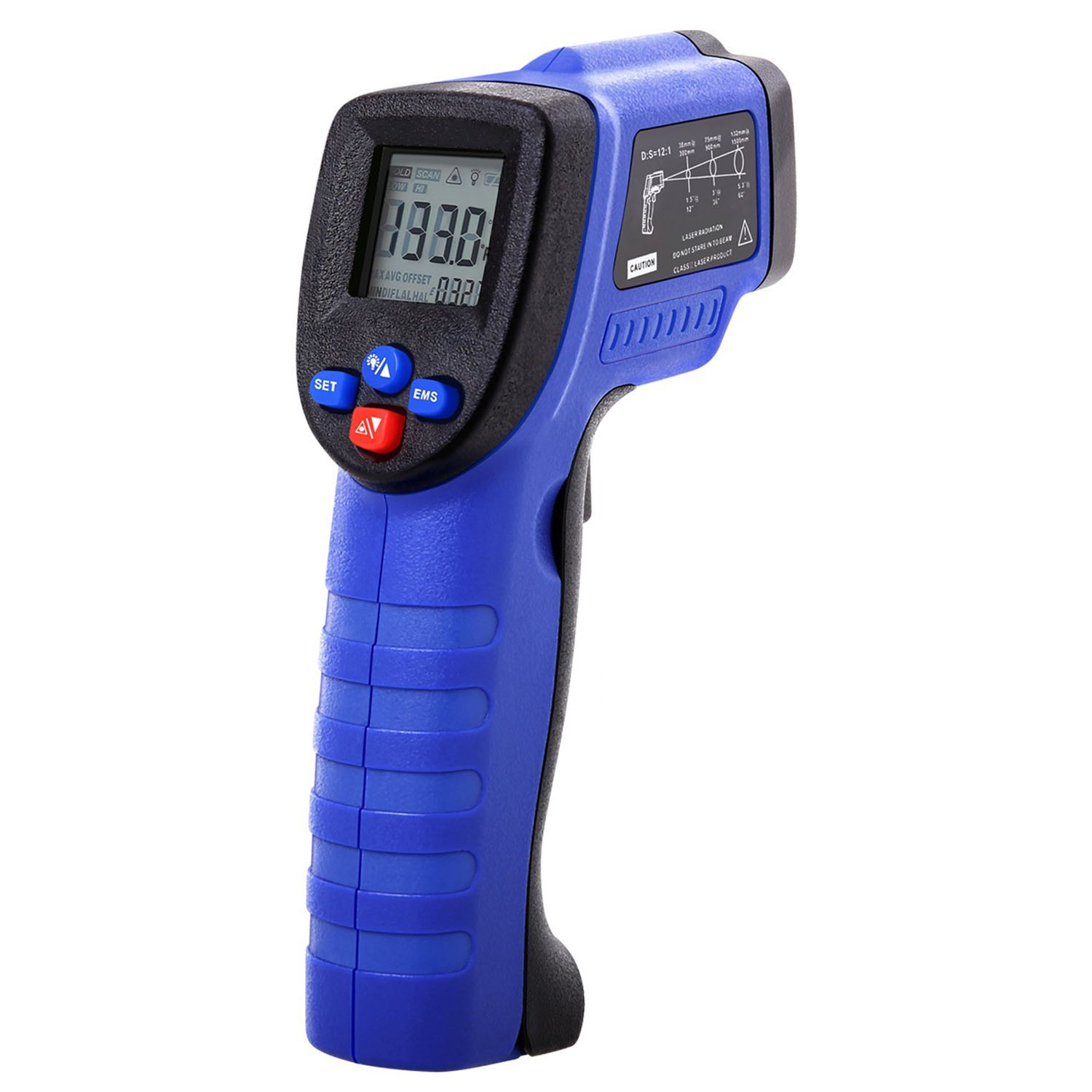 Temperature Gun eT650D -58°F to 1202°F - ennoLogic